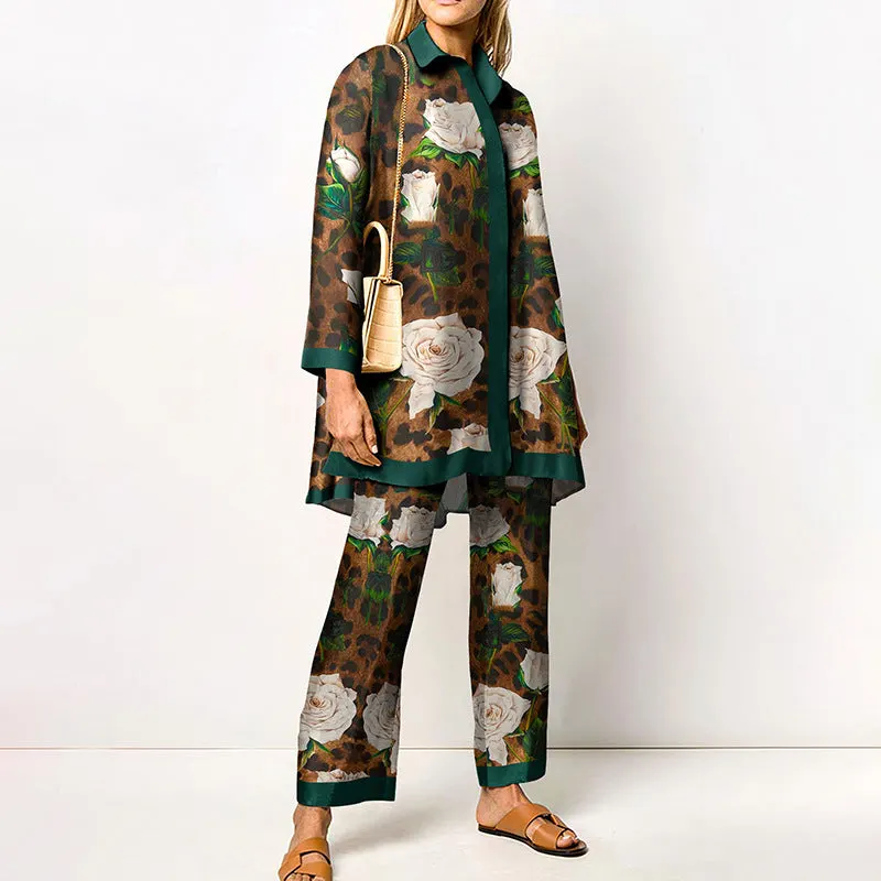 Brownm Sleeve Outfit Urban Cool Popular Digital Blouses