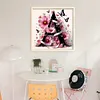 Butterfly And Flower Letter A-11CT Stamped Cross Stitch 40*40cm/15.75*15.75in tapestrymarket