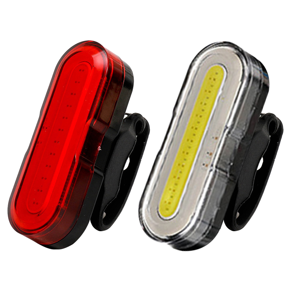 

LED Bicycle Taillight USB Rechargeable Waterproof Bike Warning Rear Light, Red, 501 Original