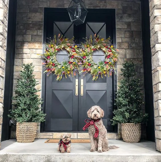 Texas Wildflower Wreath, Home Garland Texas