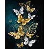 （No Printed Canvas）Counted Cross Stitch 11CT-Butterfly 40*50cm