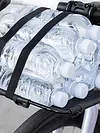 Metal Bike Front Basket Detachable Bike Front Rack Carrier 33 LBS Capacity Luggage Panniers Bag Carrier Bracket with Straps for Outdoor Travel Cycling & Commute