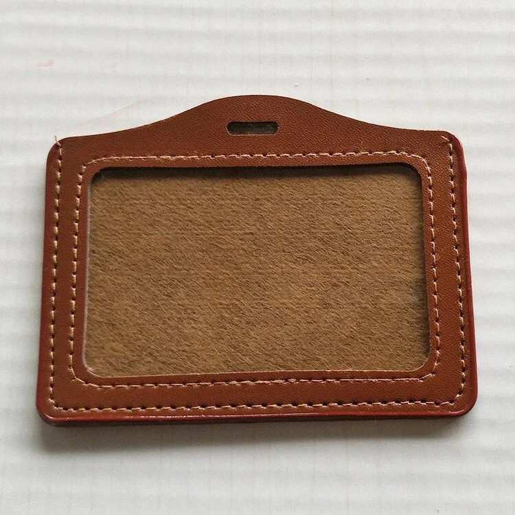 New Candy Color Card Holder Protect Cover Case Business Credit Card Work ID Card Badge Holder Office Supplies