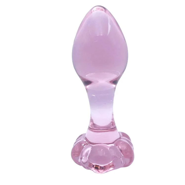 Glass Crystal Anal Plug Butt Plug Beads Anal Plug Sex Toys