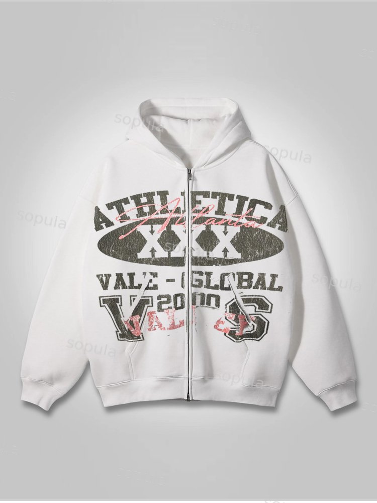 Destroyer Zip Up Hoodie - Sopula｜Premium Graphic Tees & Graphic Clothing