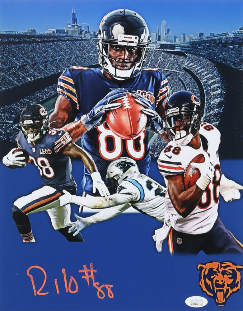 Autographed Chicago Bears Riley Ridley 11x14 Signed Football Photo Poster painting Poster JSACOA