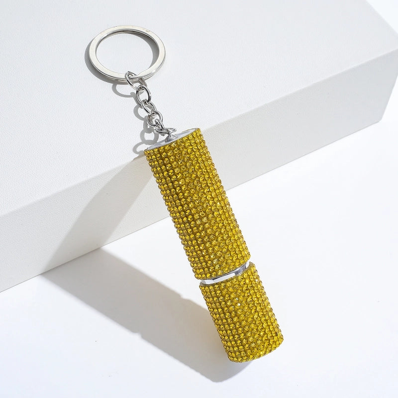 Luxurious Leopard Aluminium Alloy Crystal Women’s Keychain