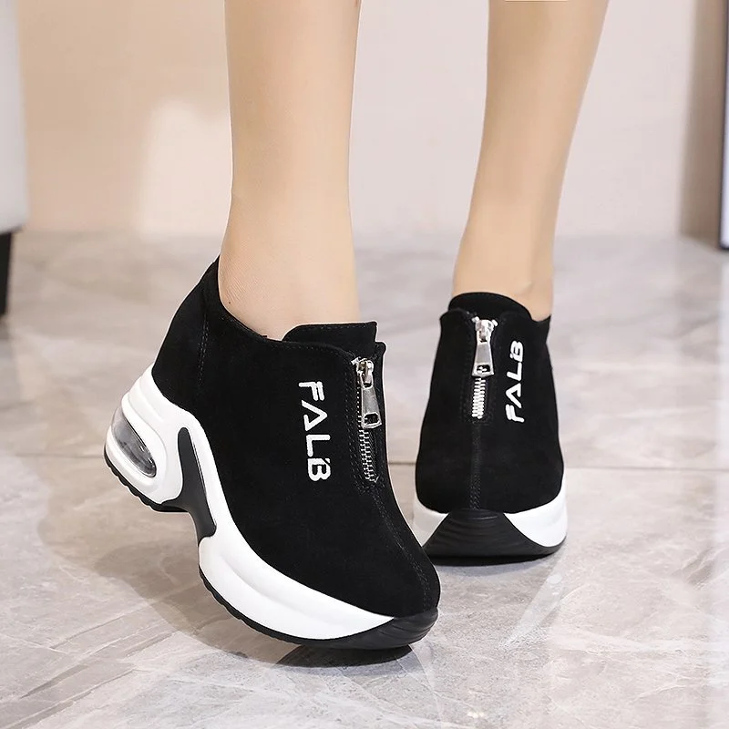 Women's Sneakers with Platform Womens Shoes Casual Woman Wedge Basket 2021 Shoes Tennis Female Thick Woman's Summer Trainers