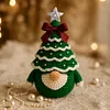 DIY Crochet Christmas Tree Gnome Kit Decoration For Unique Gift 
