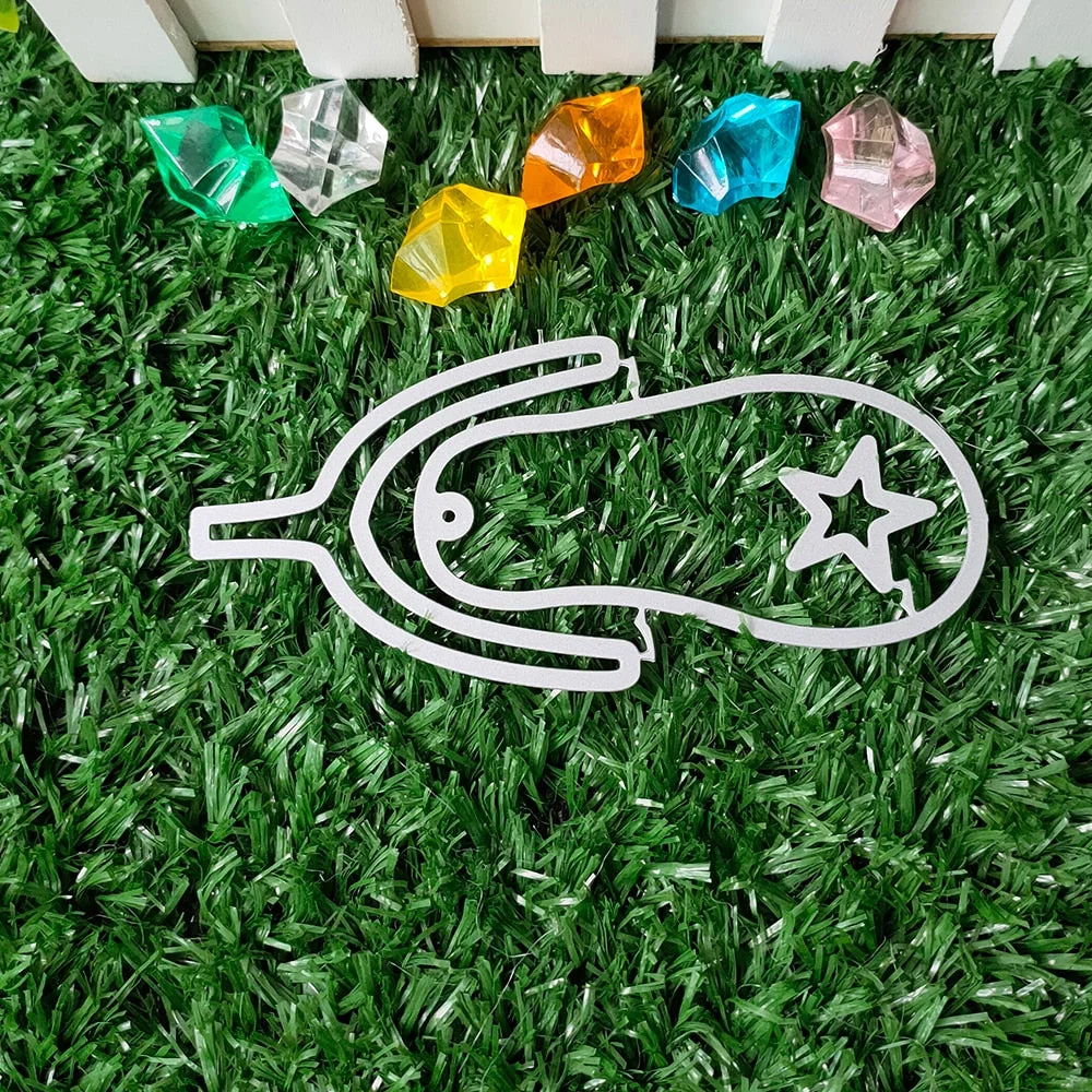 New Key chain slippers Metal Cutting Dies Decorative Scrapbooking Steel Craft Die Cut Embossing Paper Cards Stencils