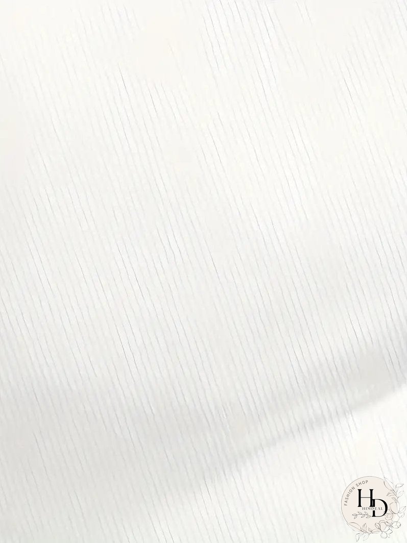 Trendy Ribbed Mock Neck Top