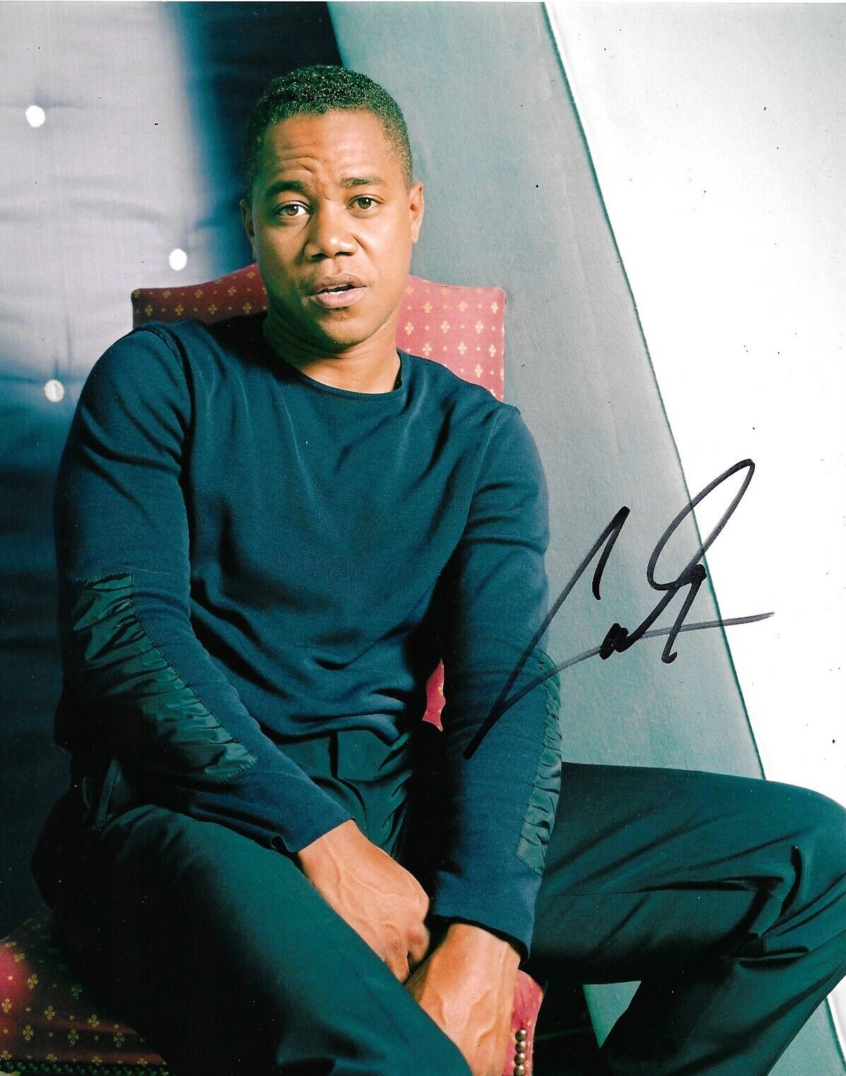 Cuba Gooding Jr Signed 10x8 Photo Poster painting AFTAL