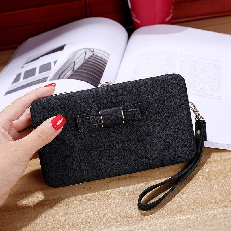 Brand Luxury Women Tassel Wallet Small Purse PU Leather Zipper Coin Phone ID Card Holder Money Clutch Female Purse Mujer