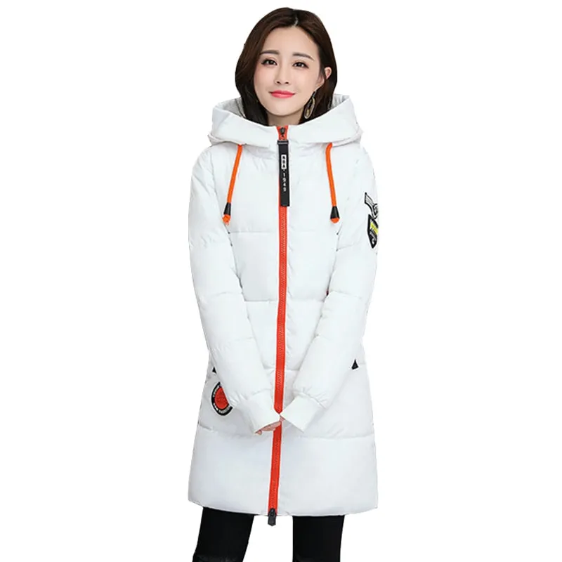 2021 Winter Cotton jacket Women Parkas New Thick Warm Hooded Student Coat Plus size Fashion Female Long Cotton-padded jacket 3XL