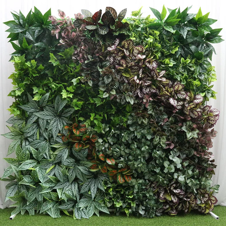 3D Cloth Plants Wall Outdoor Wedding Flower Wall Decor A5503
