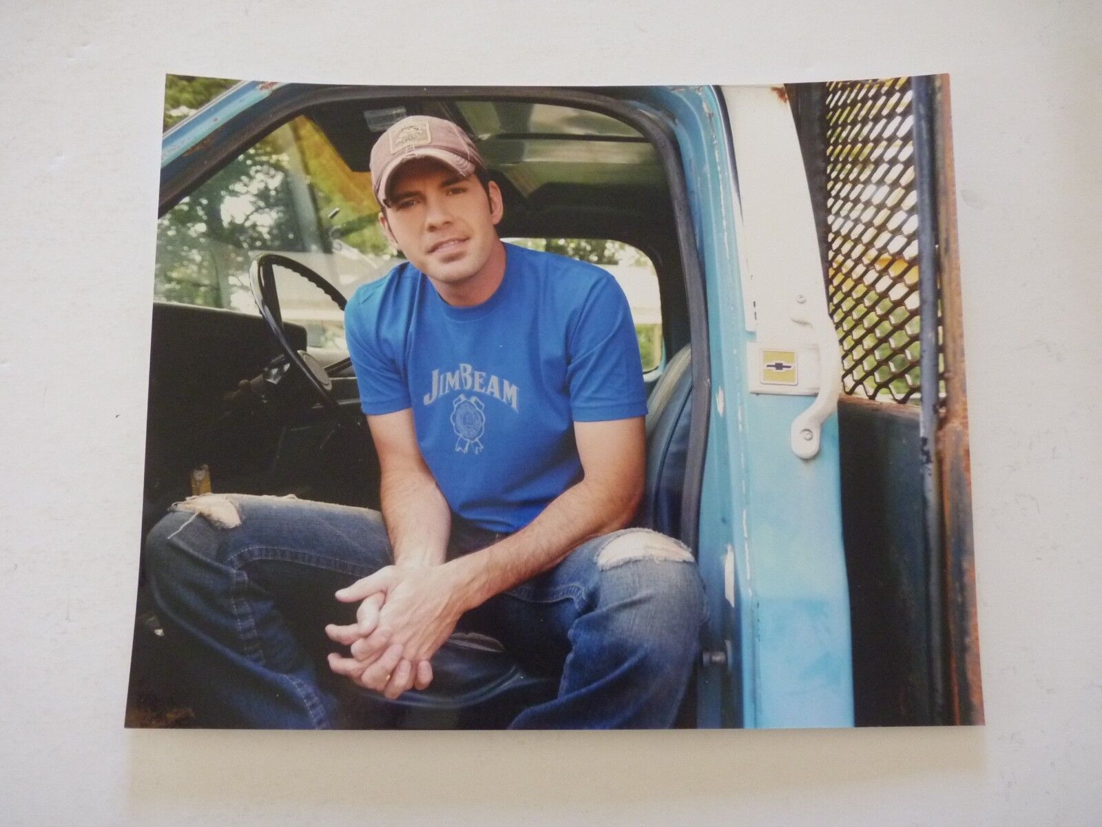 Rhett Adkins Country Music Singer 8x10 Color Promo Photo Poster painting