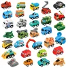 12 œufs de Pâques avec mini jouets de voiture