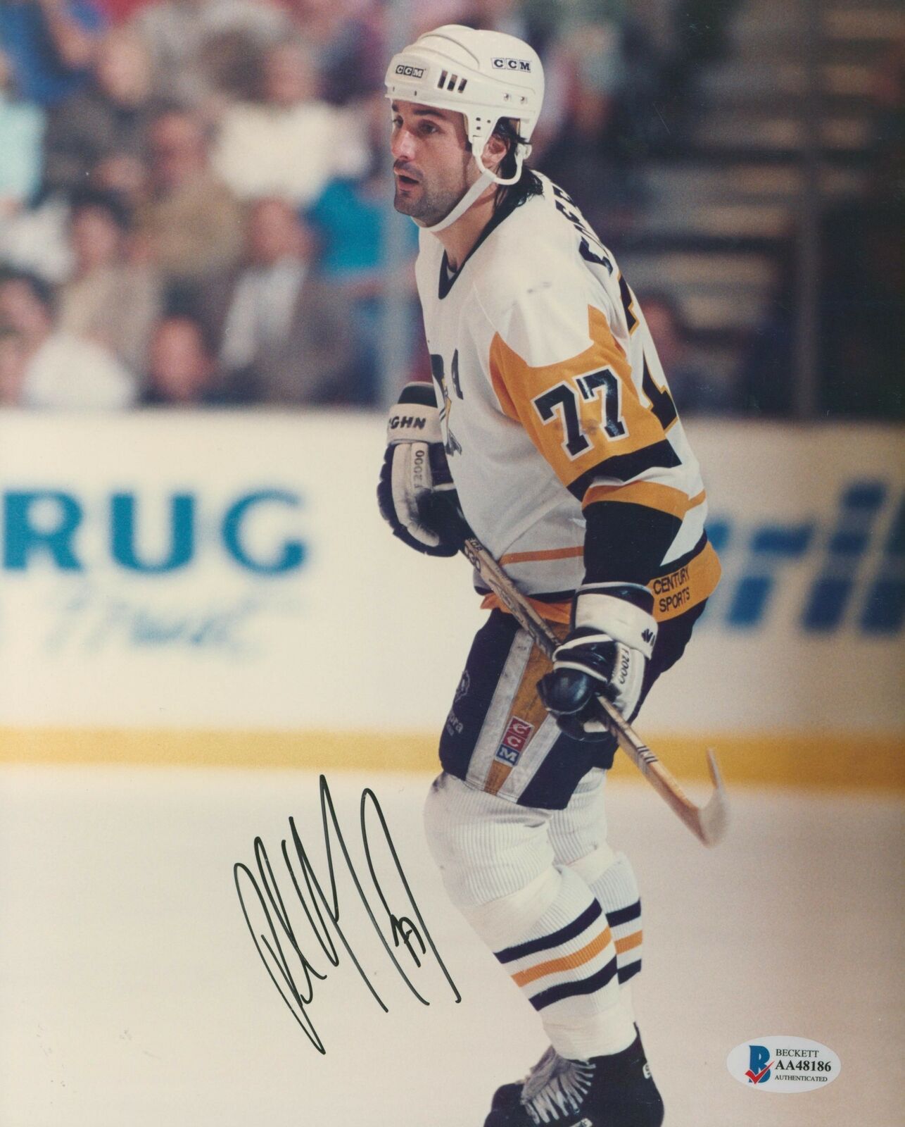 Penguins Paul Coffey Authentic Signed 8x10 Photo Poster painting Autographed BAS #AA48186