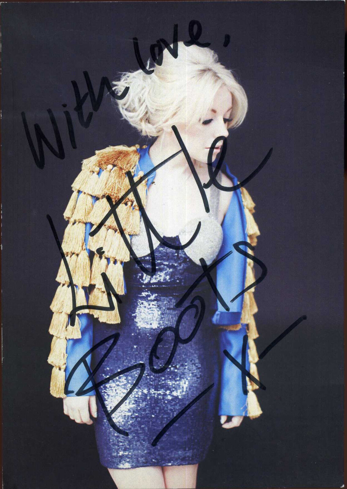 LITTLE BOOTS Signed Photo Poster paintinggraph - Singer / Vocalist - reprint