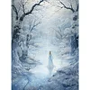 uk.everydayedeals Diamond Painting - Full Round - Winter Snow Angel