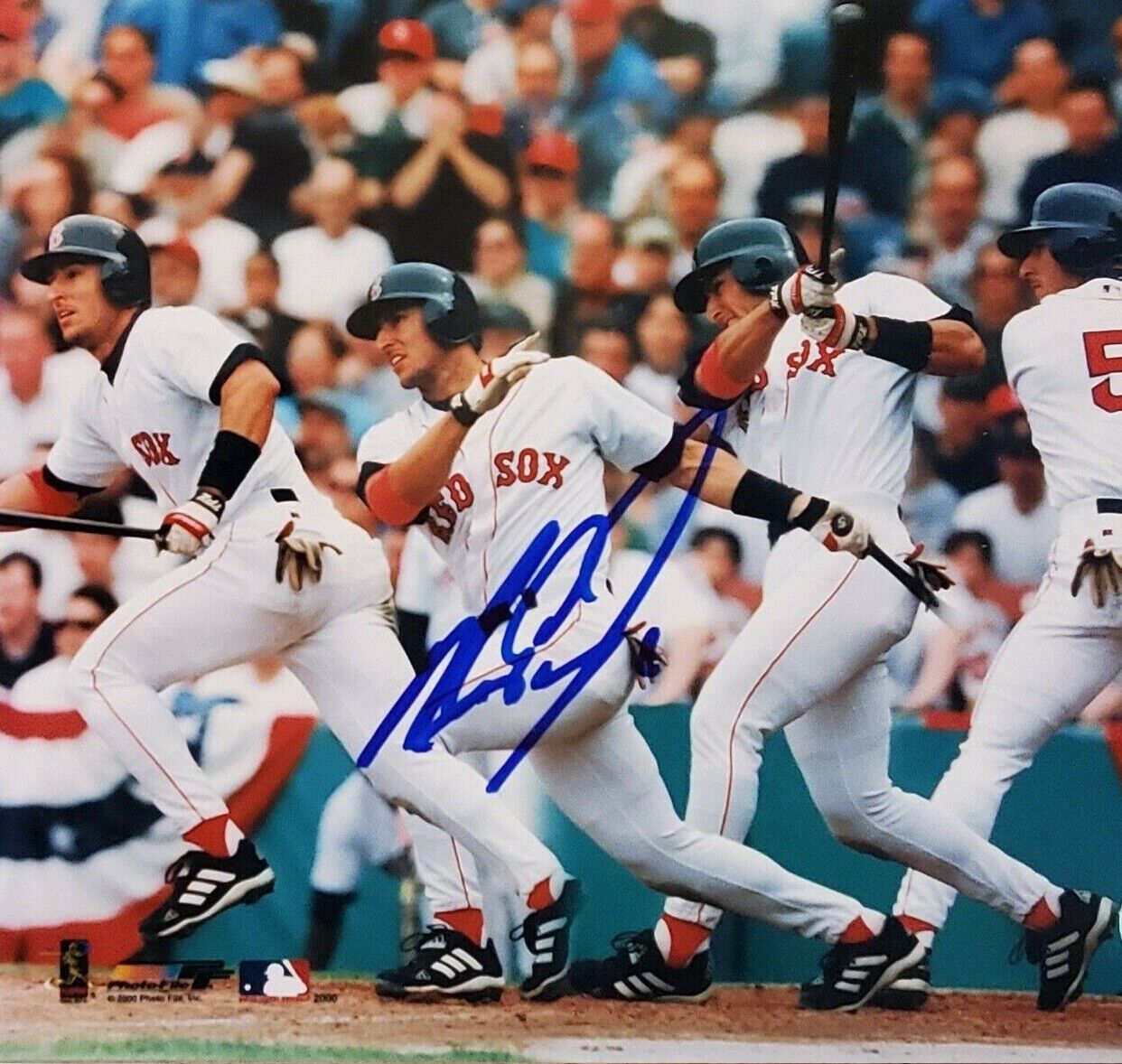 Nomar Garciaparra Autographed Signed 8x10 Photo Poster painting ( Red Sox ) REPRINT