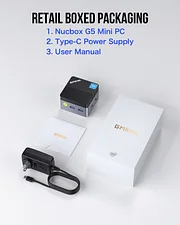 Intel Alder Lake N97 Mini PC--NucBox G5 Intel Alder Lake N97 Mini PC--NucBox G5