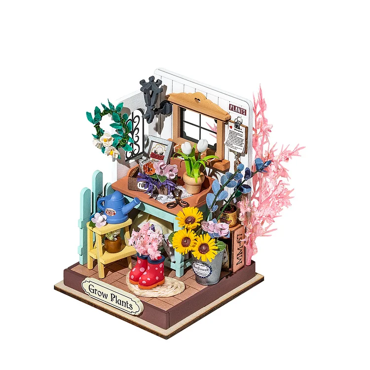 Rolife Dreaming Terrace Garden DIY Miniature House DS030 Robotime-UK