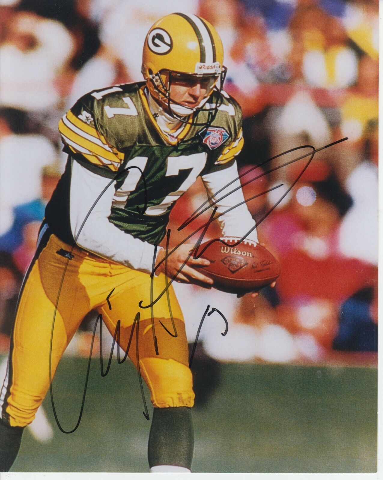 Craig Heinrich 8x10 Signed Photo Poster painting w/ COA Green Bay Packers #1