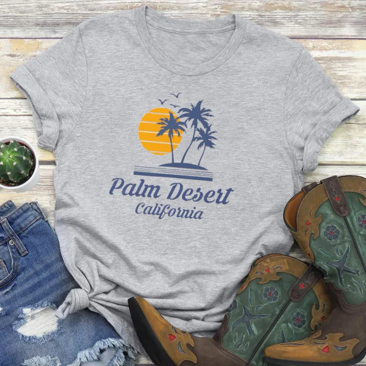 PSL-Nature Lover-Palm Desert T-shirt Tee -02821