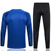 2023/2024 Internazionale Milan Half-Pull Training Suit Blue Football Jersey 1:1 Thai Quality Set