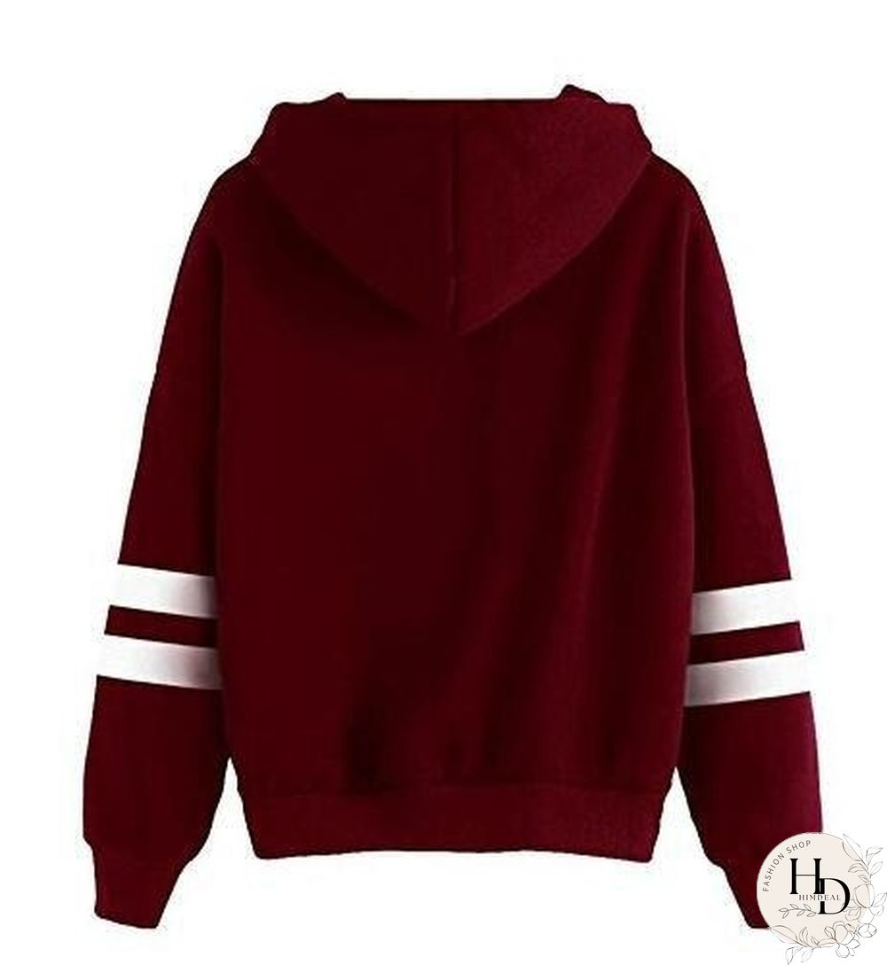 Fashion Love Gesture Style Hoodies Pullover Women Printed Casual Sport Outdoor Pocket Long Sleeve Hooded Sweatshirts Coat