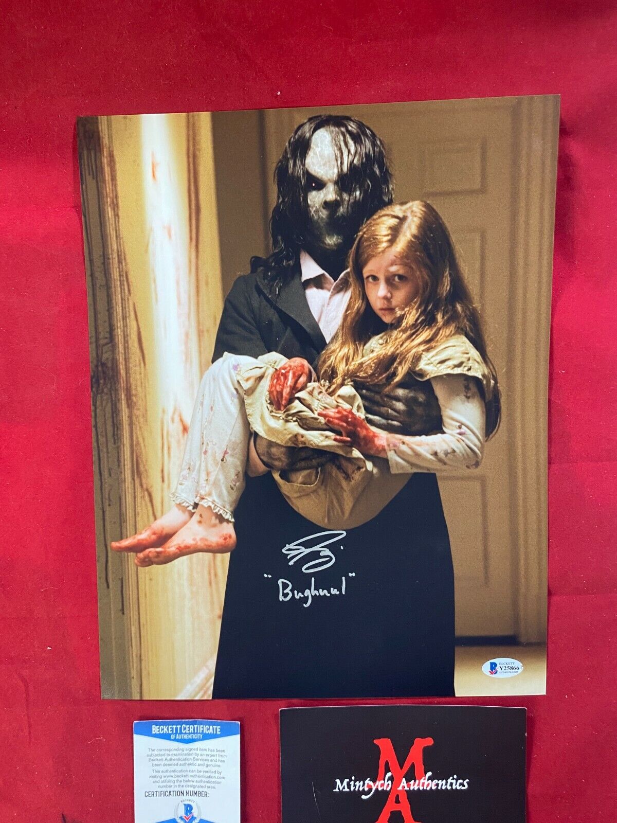 NICK KING BUGHUUL MR. BOOGIE SINISTER AUTOGRAPHED SIGNED 11x14 Photo Poster painting BECKETT COA