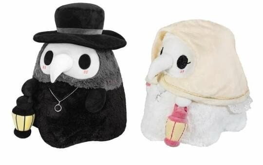 fluffy plague doctor amazon