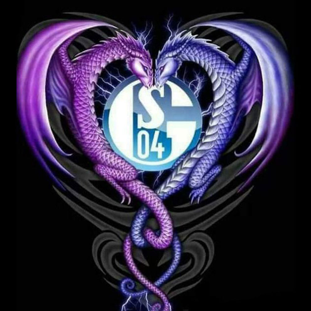 

Football Schalke 04 - Round Drill Diamond Painting - 40*40CM, 501 Original
