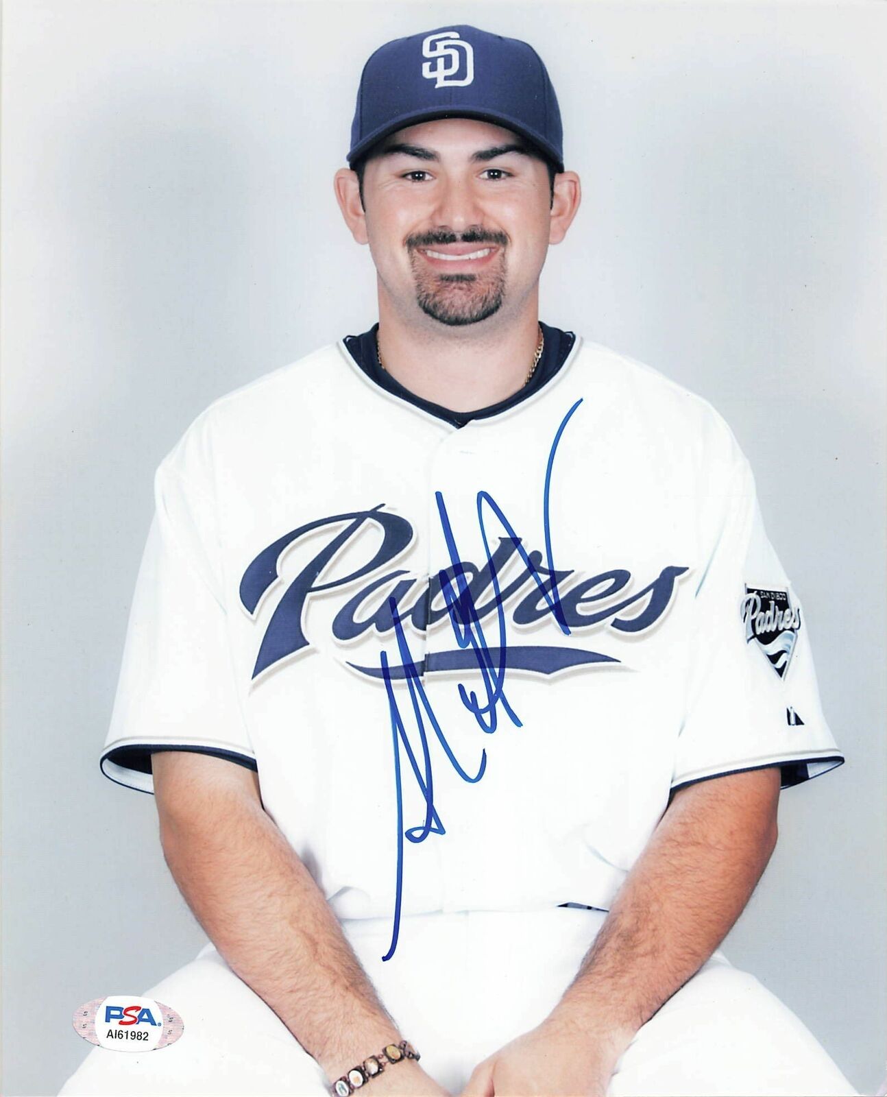 ADRIAN GONZALEZ signed 8x10 Photo Poster painting PSA/DNA San Diego Padres Autographed