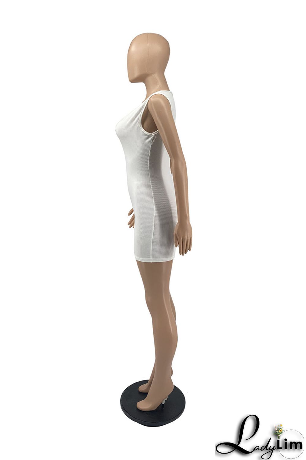 White Sexy Solid Patchwork V Neck Regular Jumpsuits