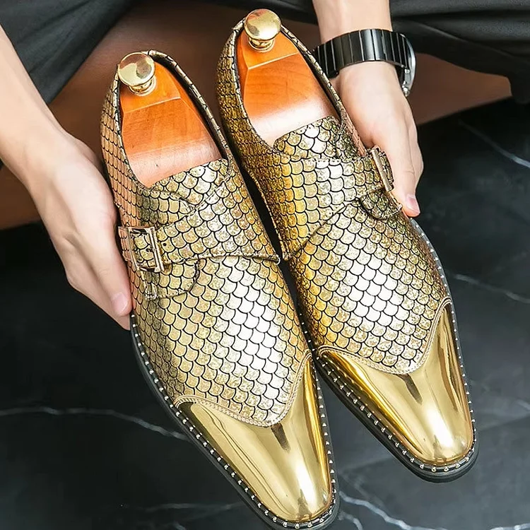 Golden Shoes For Men