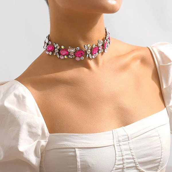 Crystal Glitter Glamorous Necklace