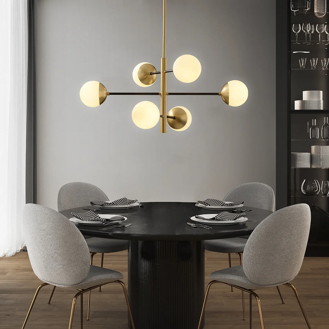 Nordic Glass Ball Chandelier JOSENART Josenart