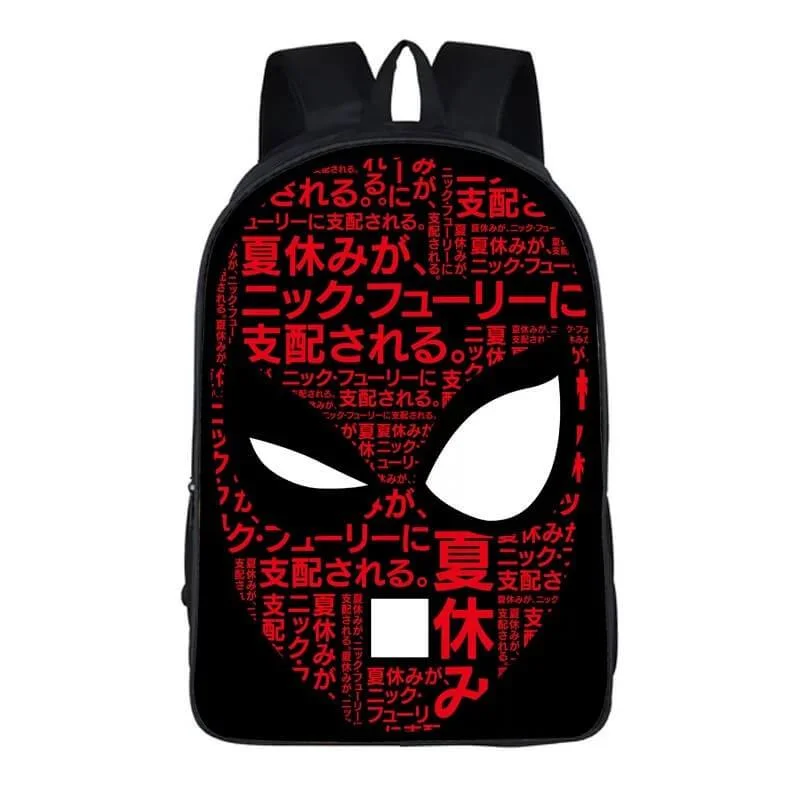 Buzzdaisy Spider-Man Far From Home Peter Parker #12 Backpack School Sports Bag