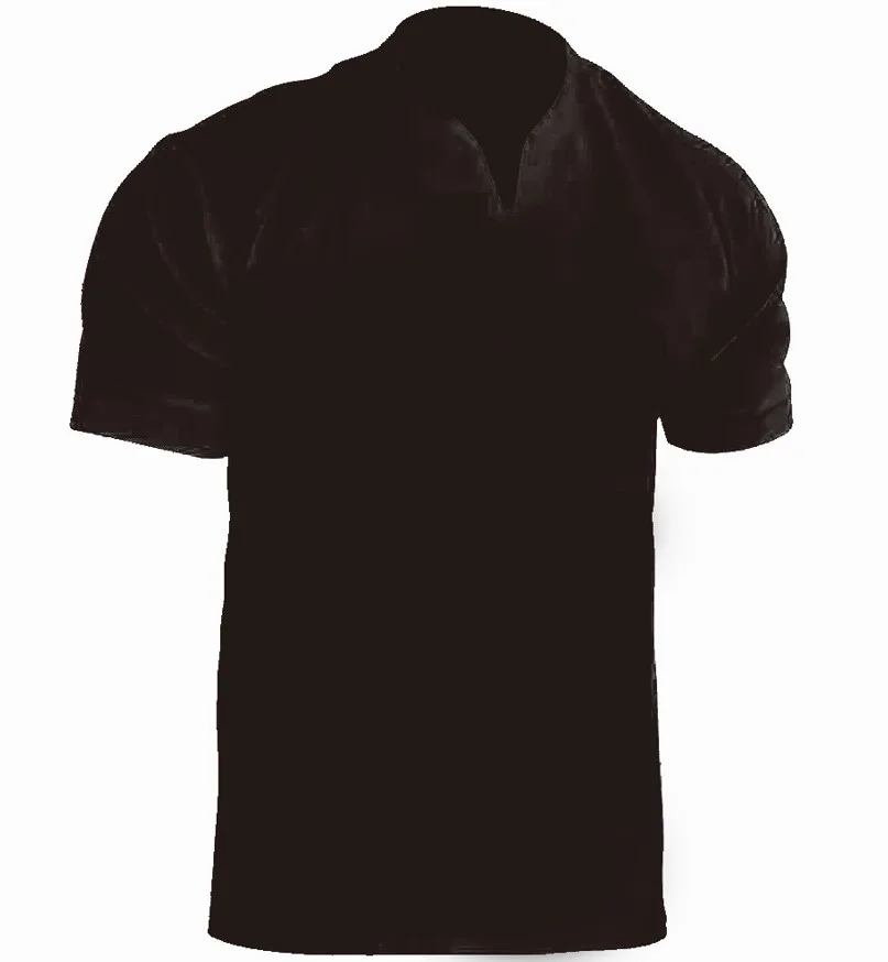 Uveng Uveng Men's Fitness Plus-Size Sports T-Shirt Men's Elastic Cotton Pocket Short-Sleeved Summer V-Neck Polo Shirt