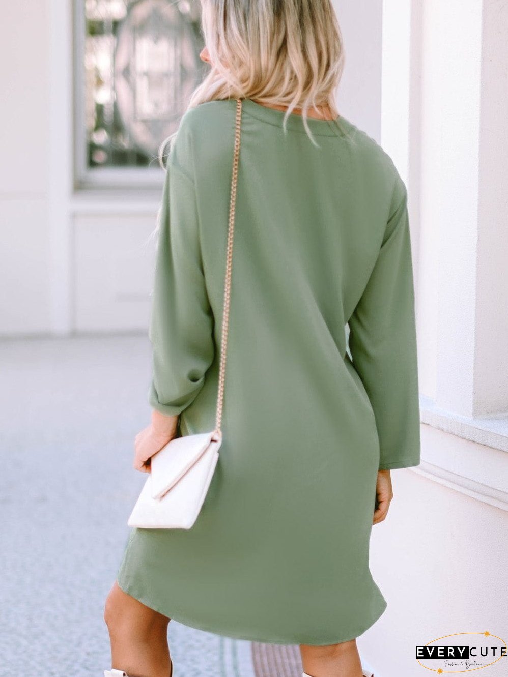 Plus Size V Neck Blouse