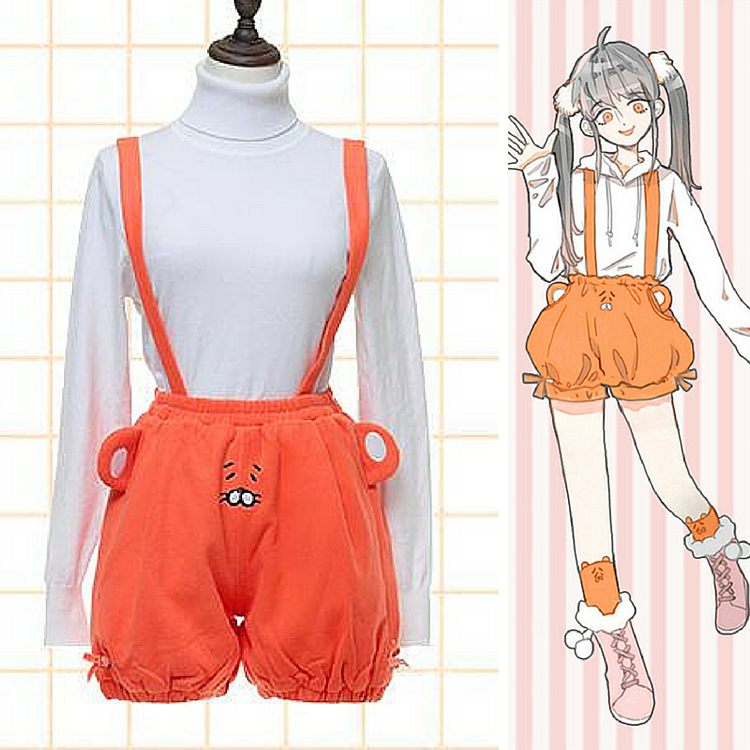[Himouto! Umaru-chan] S/M/L Umaru Hamster Orange Suspender Bloomer SP165348