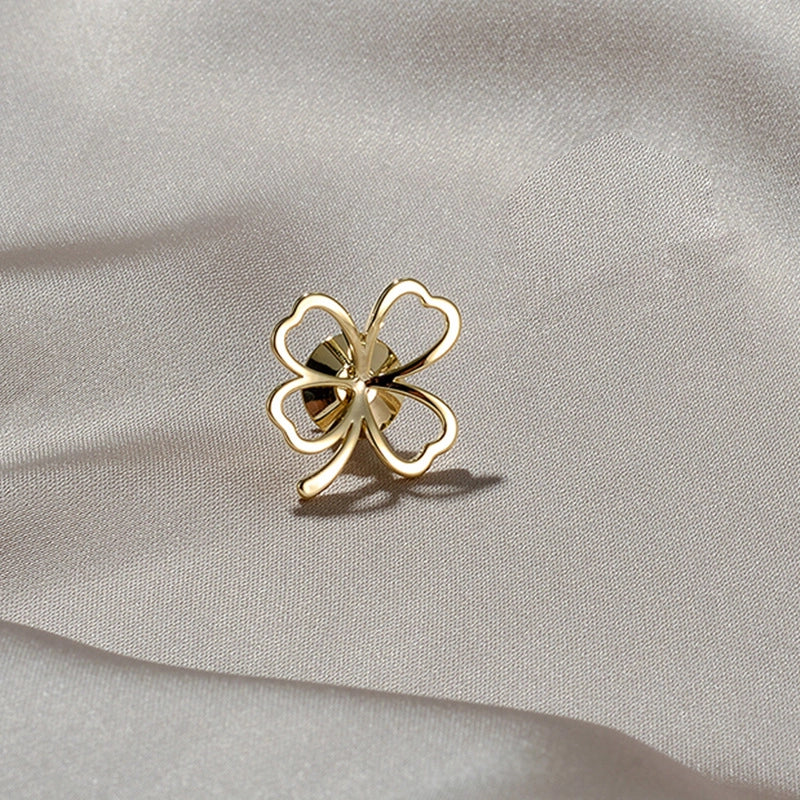 Small Brooch Bow Anti-slip Brooch High-grade Chest Sewn-free Shirt Anti-slip Buckle Pin