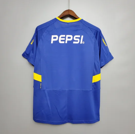 Retro Boca Juniors 03/04 Home Football Jersey Thai Quality