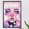 uk.everydayedeals (Limited Stock)Diamond Painting - Round AB Drills - Dark Candy Girl(45*65cm)