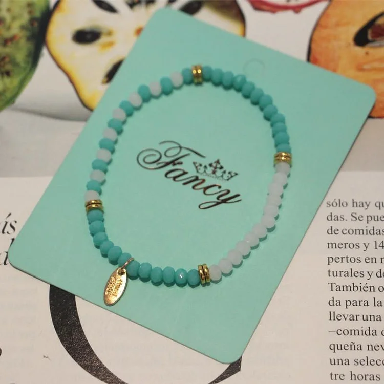 Natural Stone Crystal Bracelet