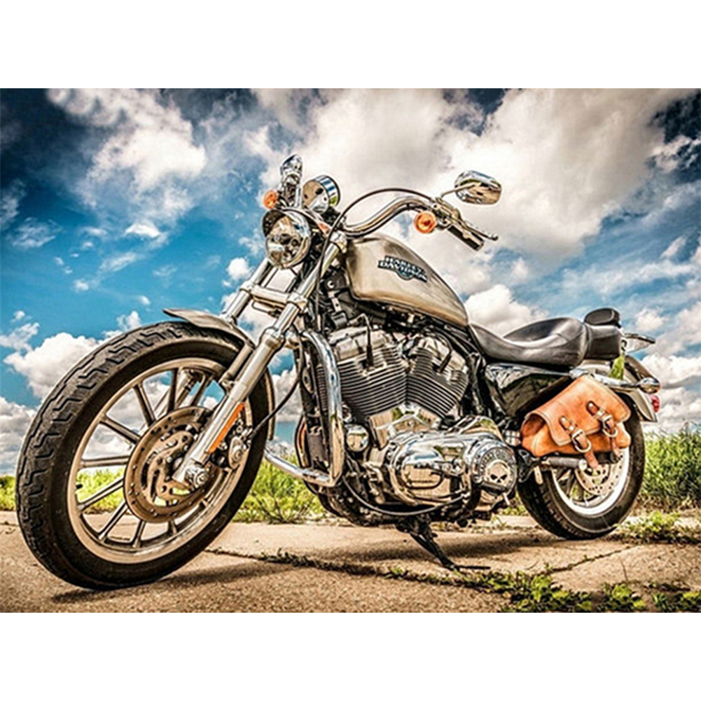 

Motorcycle - Round Drill Diamond Painting - 60*50CM (Big Size), 501 Original