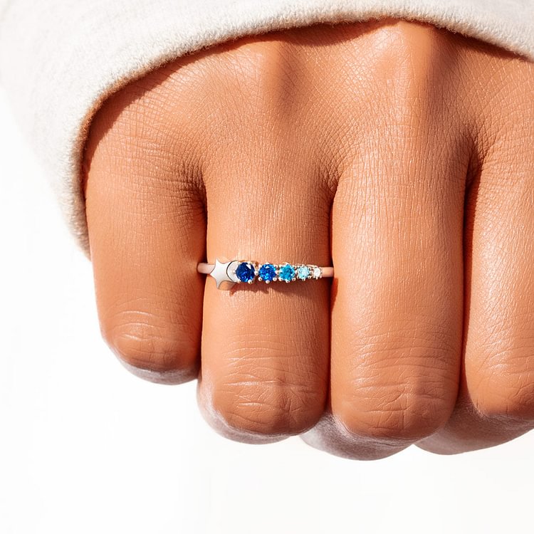Daughter You're My Shooting Star Ring