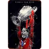 (Multi Style)Manchester United players - Metal Tin Signs(8*12Inch)